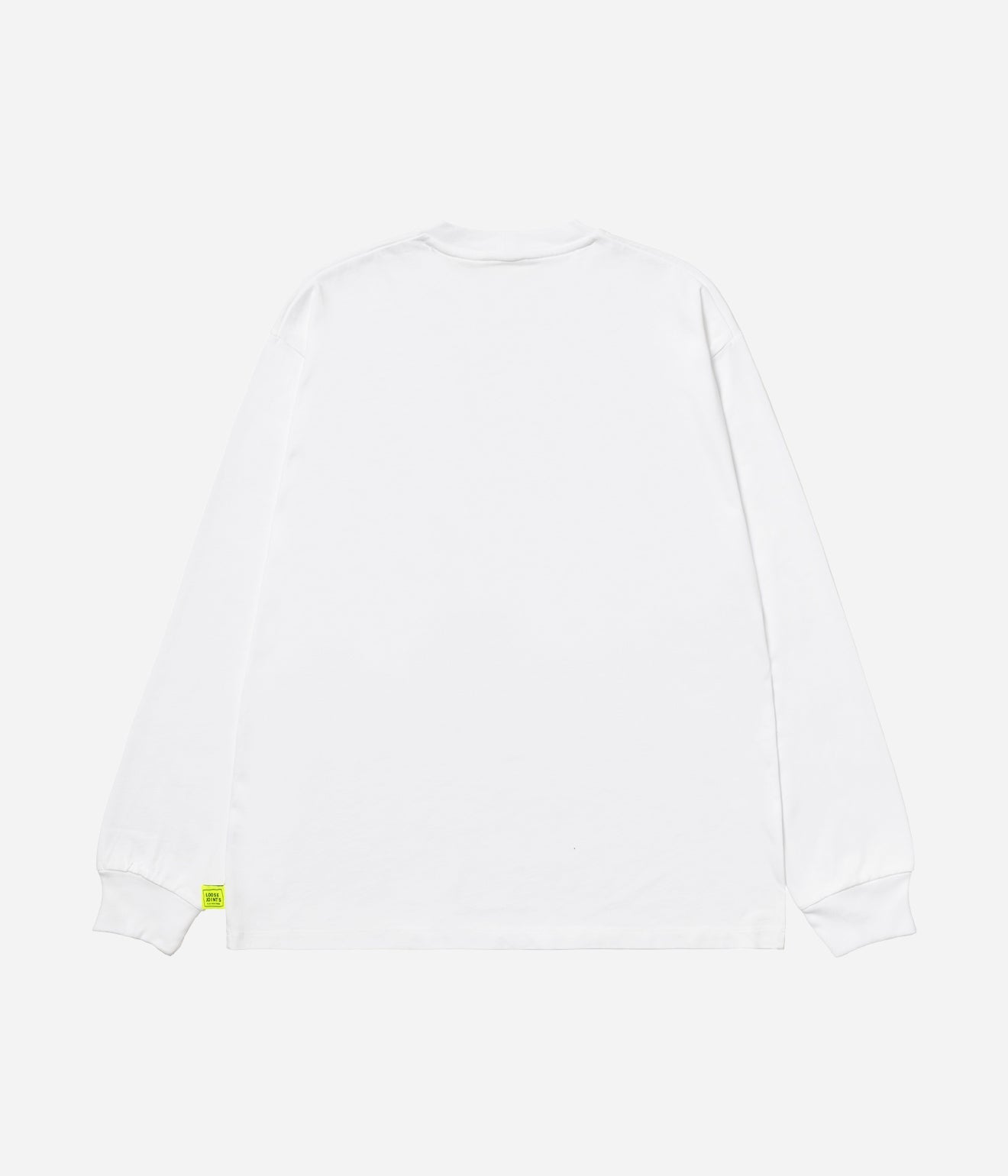 LOOSEJOINTS "STEWART ARMSTRONG - 'OMNIBUS ' L/S TEE" WHT - WEAREALLANIMALS