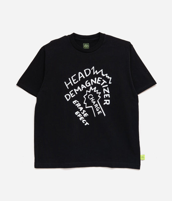 LOOSEJOINTS "TOMOO GOKITA - 'HEAD DEMAGNETIZER' S/S TEE" BLK - WEAREALLANIMALS