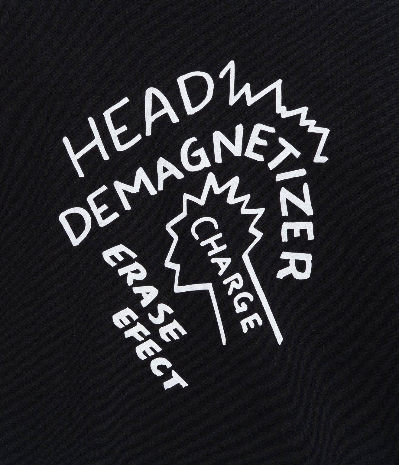 LOOSEJOINTS "TOMOO GOKITA - 'HEAD DEMAGNETIZER' S/S TEE" BLK - WEAREALLANIMALS