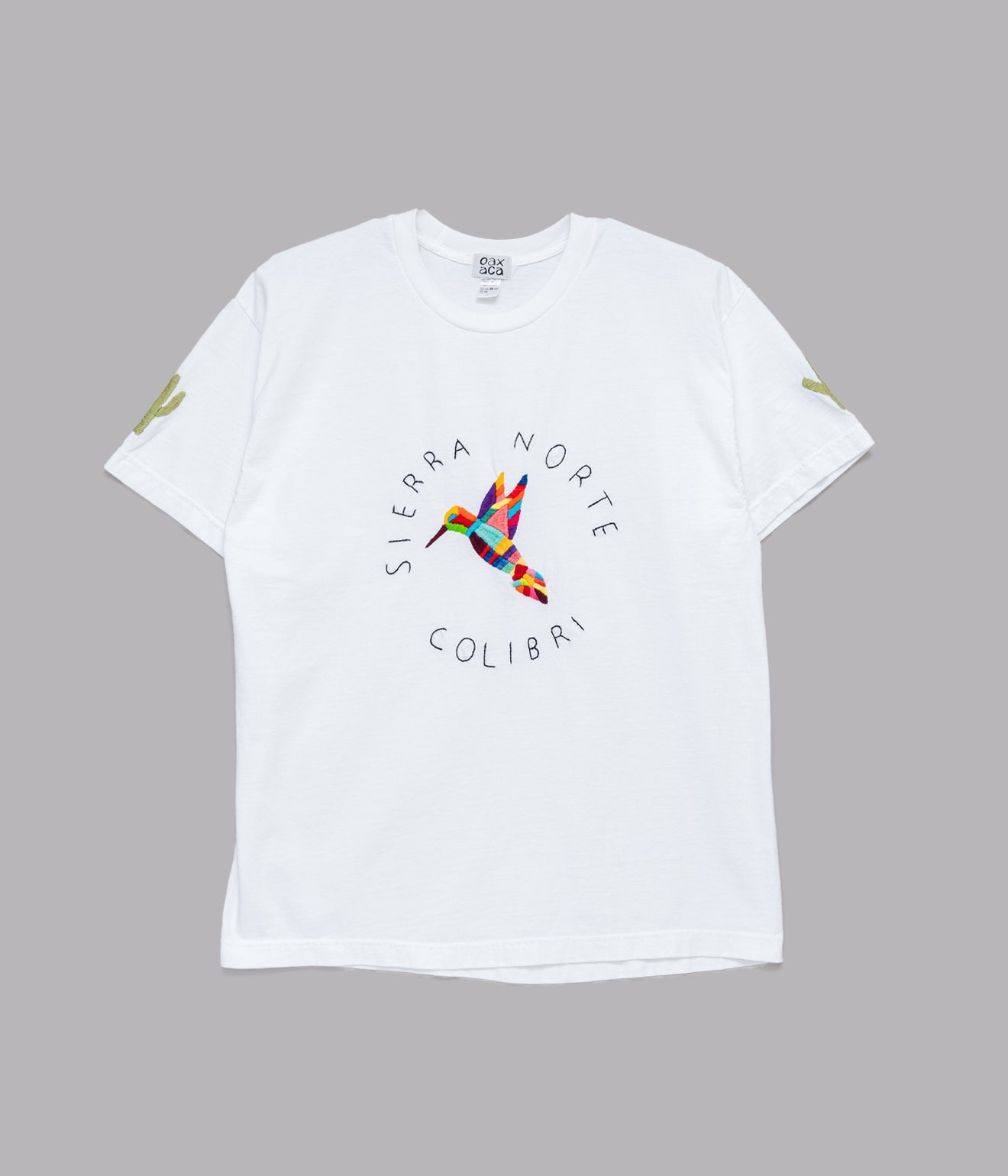 OAXACA "Embroidery T - Shirt" Colibri / L - WEAREALLANIMALS
