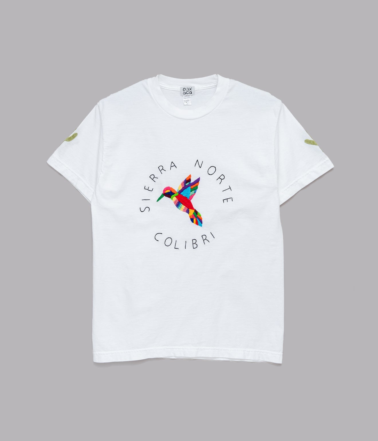 OAXACA "Embroidery T - Shirt" Colibri / M - WEAREALLANIMALS