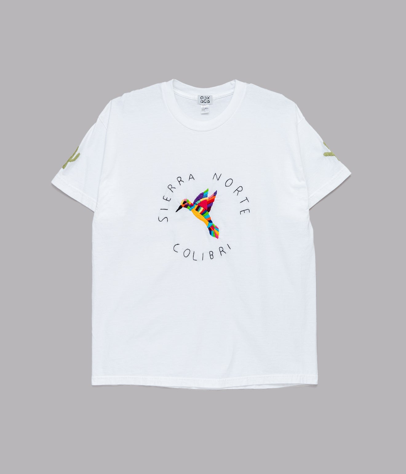 OAXACA "Embroidery T - Shirt" Colibri / XL - WEAREALLANIMALS