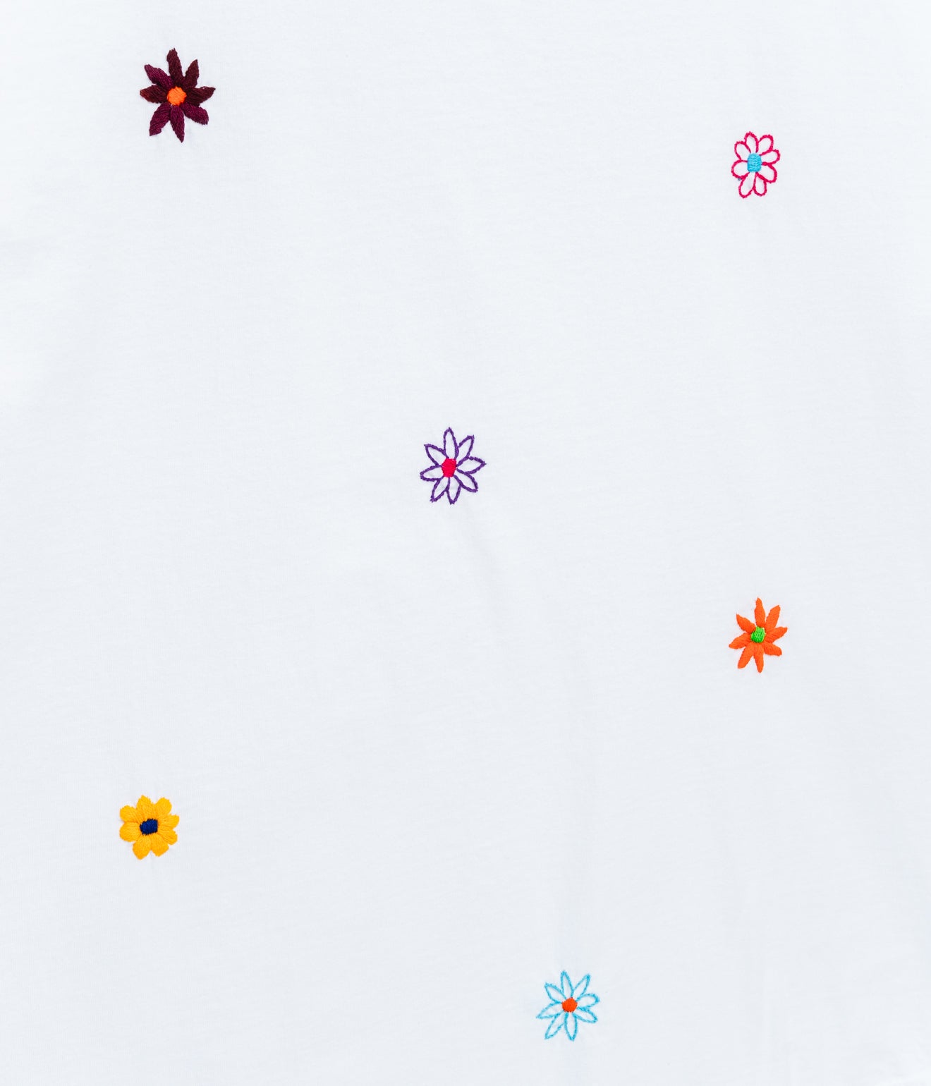 OAXACA "Embroidery T - Shirt" Flower / L - WEAREALLANIMALS