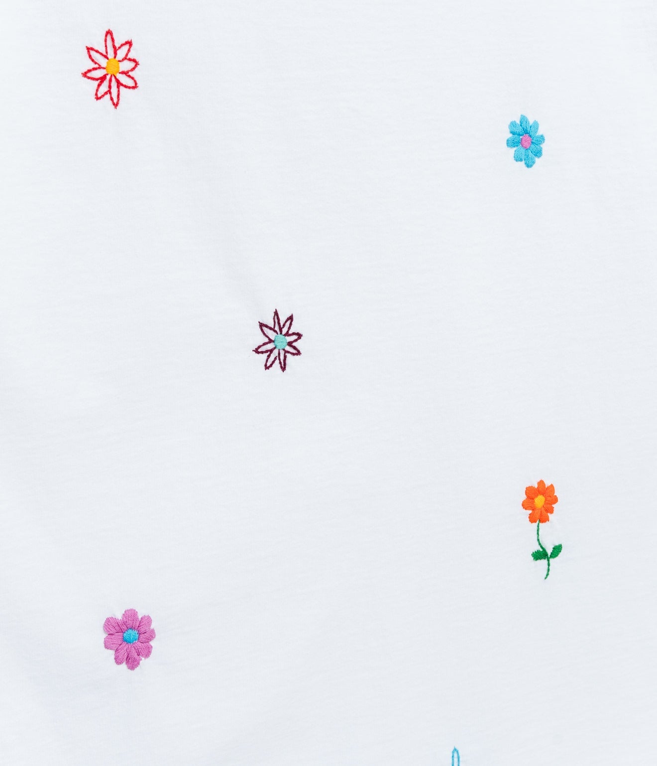 OAXACA "Embroidery T - Shirt" Flower / M - WEAREALLANIMALS