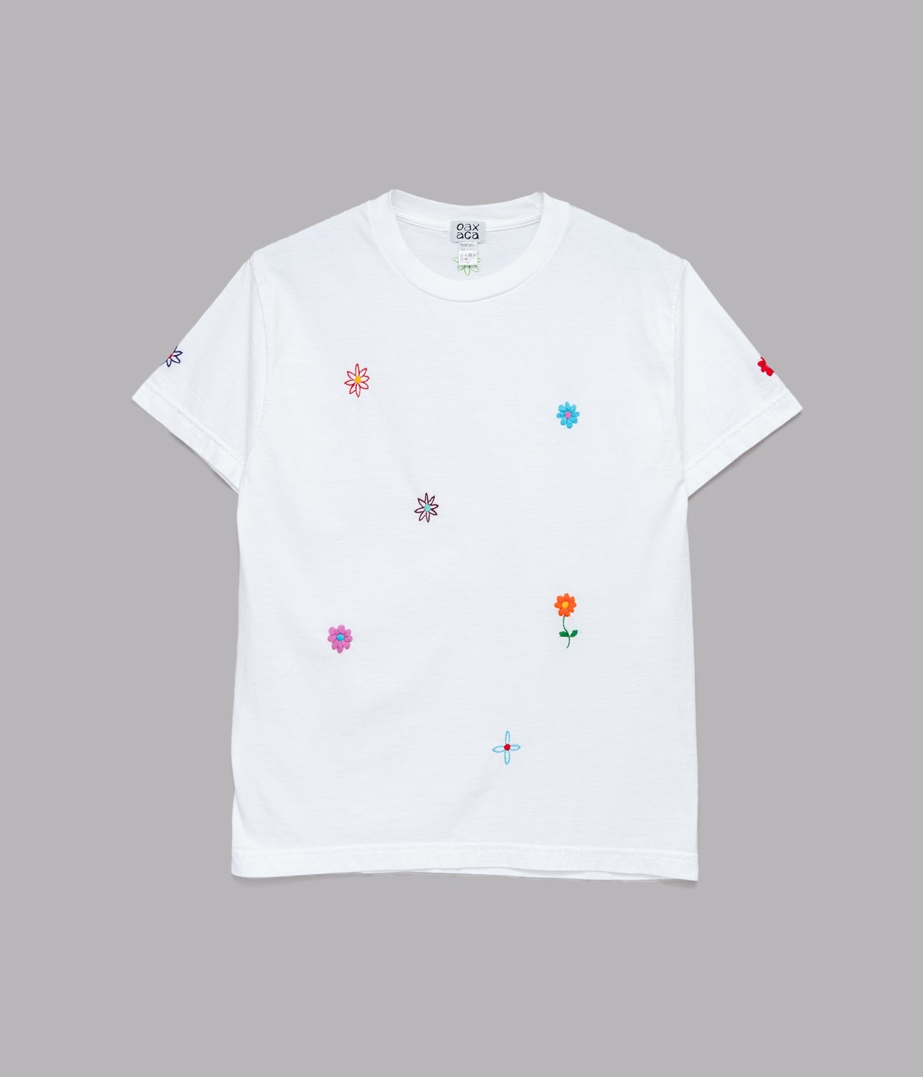 OAXACA "Embroidery T - Shirt" Flower / M - WEAREALLANIMALS