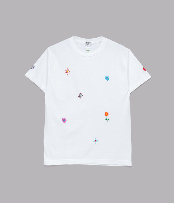 OAXACA "Embroidery T - Shirt" Flower / M - WEAREALLANIMALS