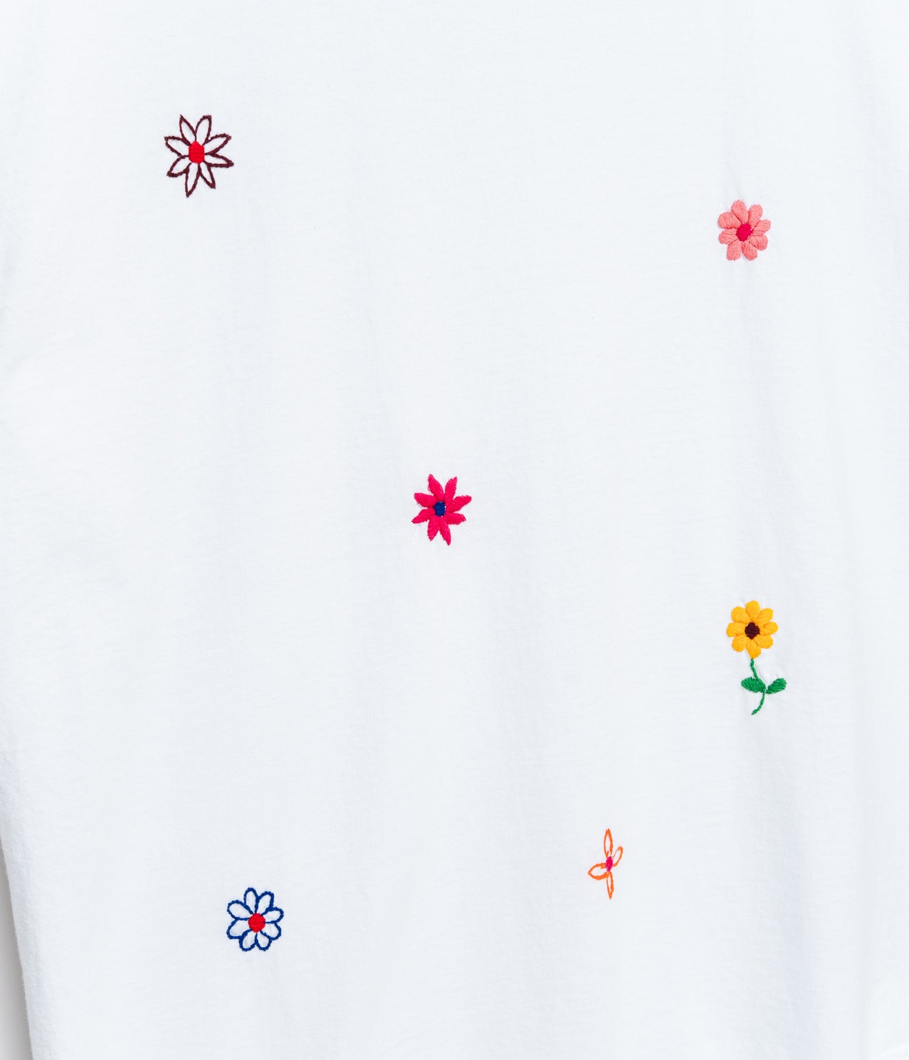 OAXACA "Embroidery T - Shirt" Flower / XL - WEAREALLANIMALS