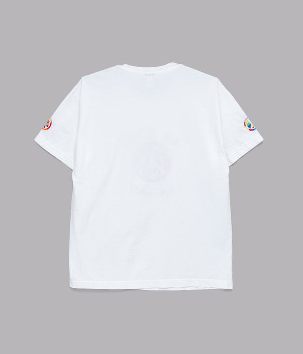 OAXACA "Embroidery T - Shirt" Peace Mark / L - WEAREALLANIMALS