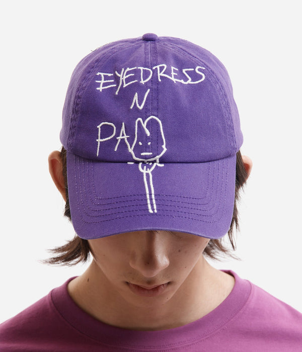 P.A.M. "BOATY DRAWS PAM AND EYEDRESS CAP" PURPLE - WEAREALLANIMALS