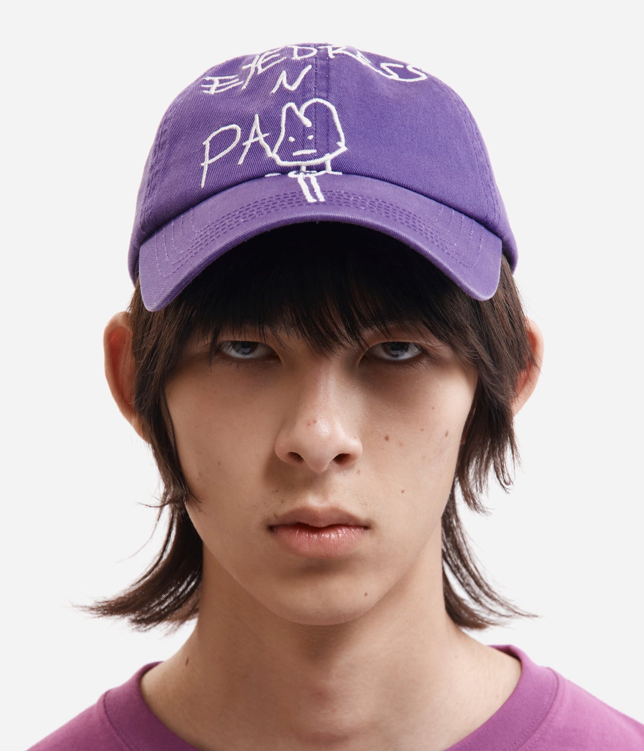 P.A.M. "BOATY DRAWS PAM AND EYEDRESS CAP" PURPLE - WEAREALLANIMALS