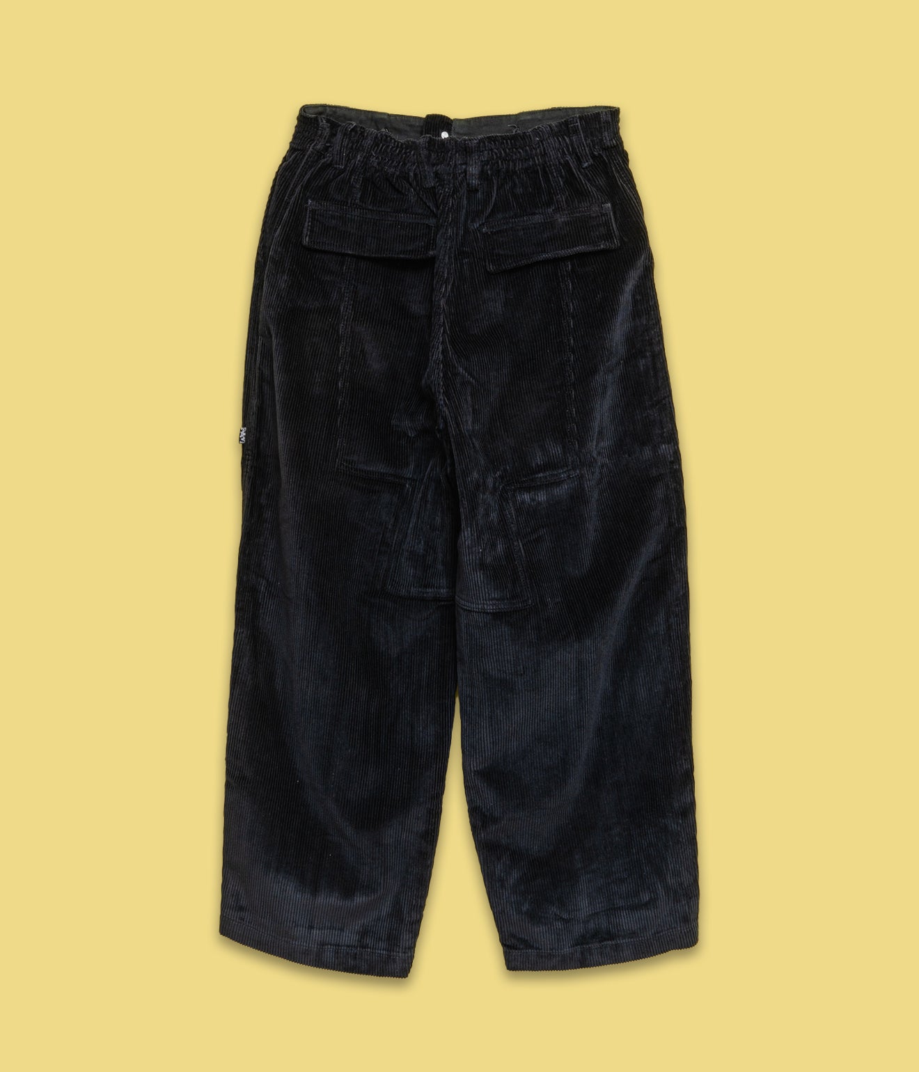 P.A.M. "CORDUROY PONDERING PANT" BLACK - WEAREALLANIMALS