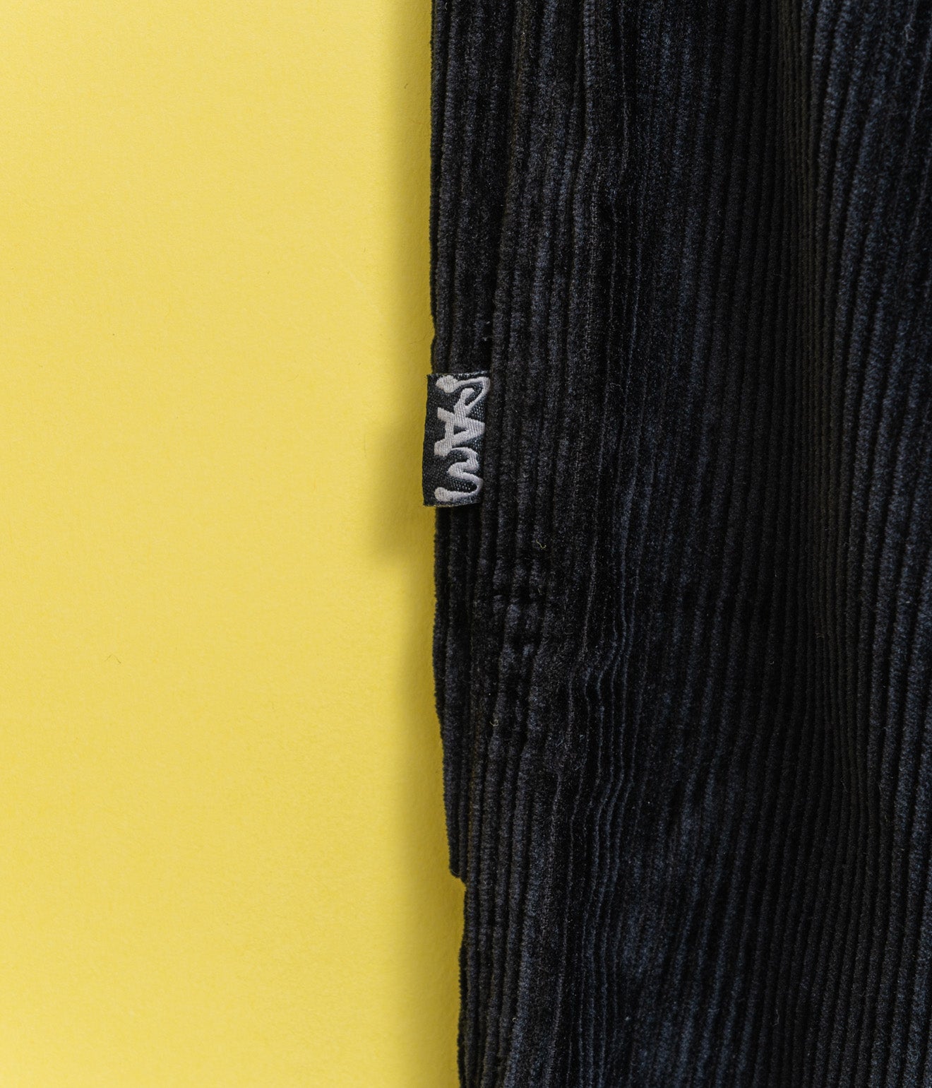 P.A.M. "CORDUROY PONDERING PANT" BLACK - WEAREALLANIMALS