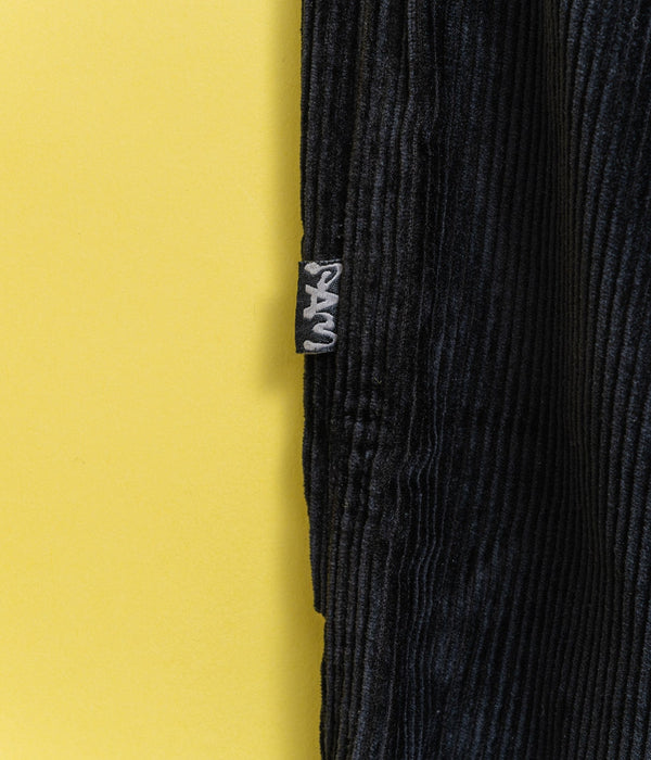 P.A.M. "CORDUROY PONDERING PANT" BLACK - WEAREALLANIMALS