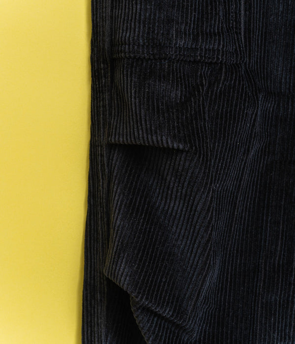 P.A.M. "CORDUROY PONDERING PANT" BLACK - WEAREALLANIMALS