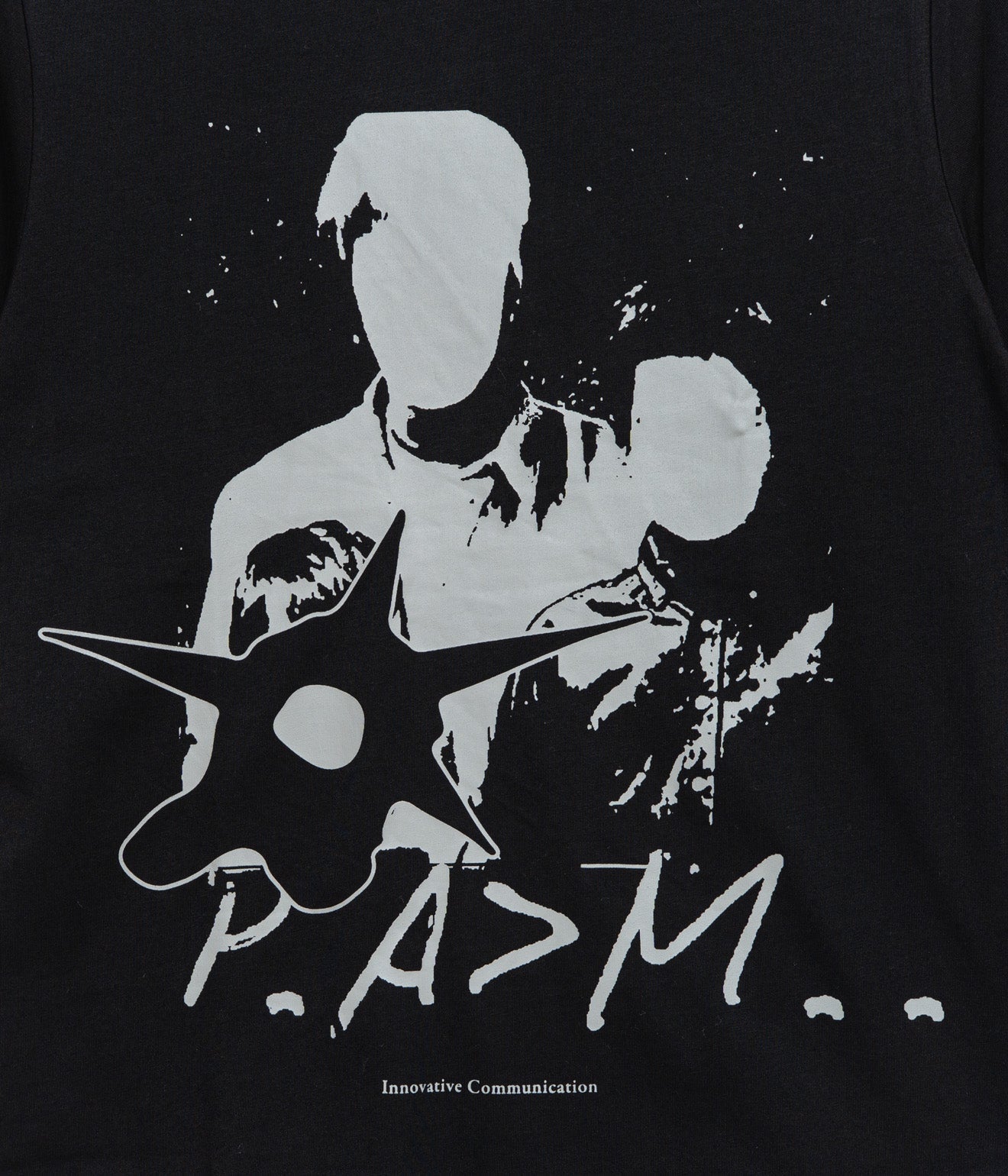 P.A.M. "FAMILY PORTRAIT SS TEE" BLACK - WEAREALLANIMALS