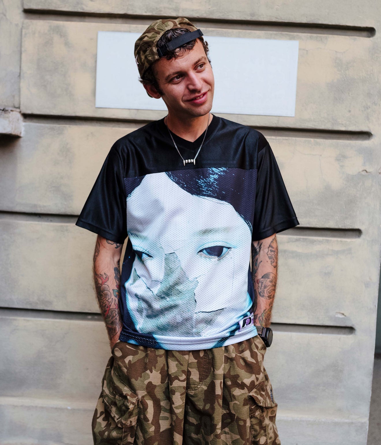 P.A.M. "FOOTBALL JERSEY - JOSHUA GORDON" BLACK - WEAREALLANIMALS