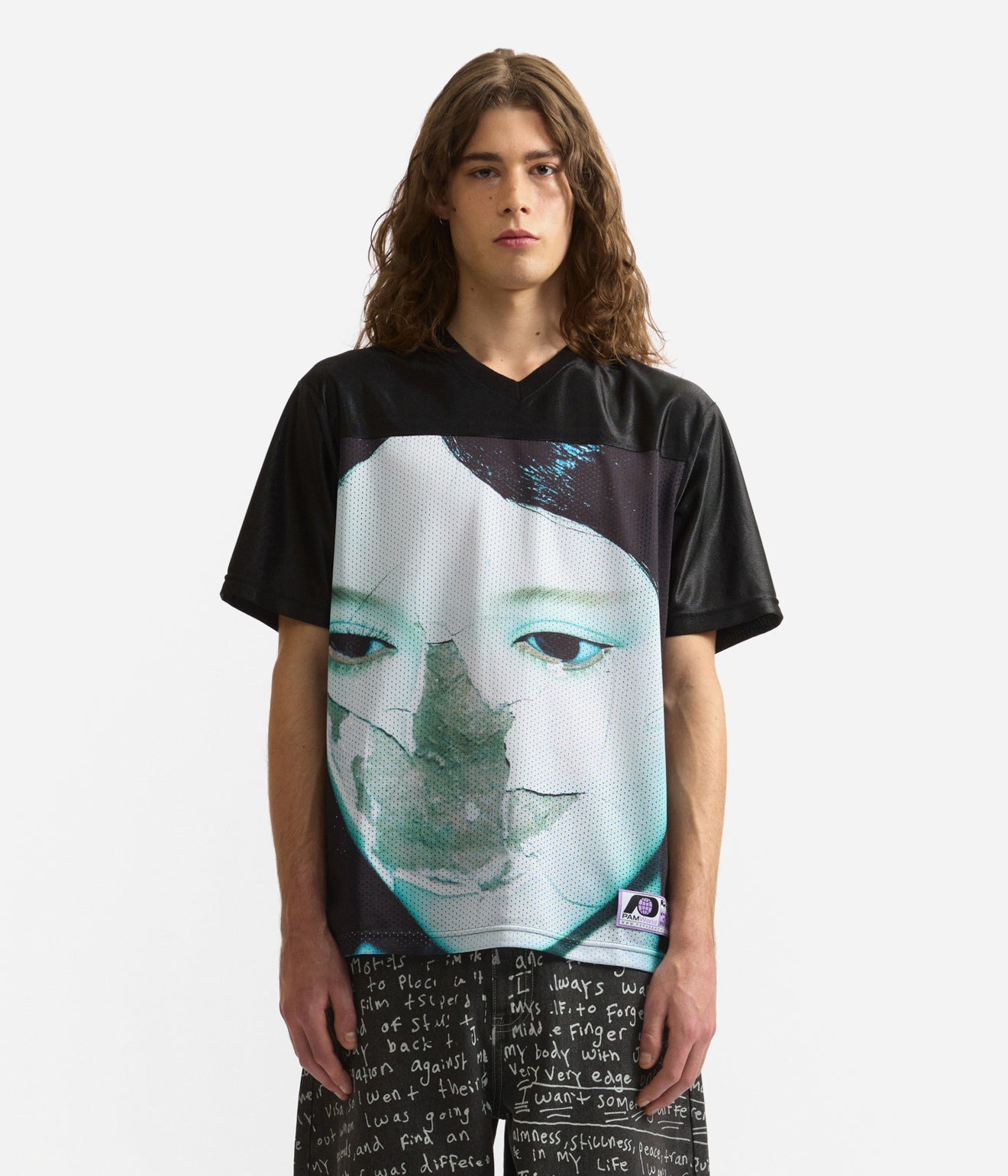 P.A.M. "FOOTBALL JERSEY - JOSHUA GORDON" BLACK - WEAREALLANIMALS