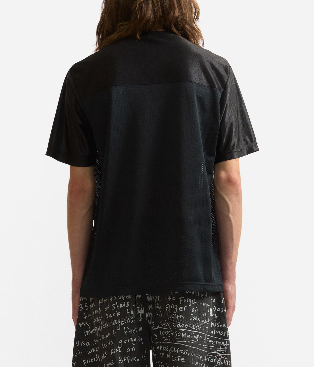 P.A.M. "FOOTBALL JERSEY - JOSHUA GORDON" BLACK - WEAREALLANIMALS