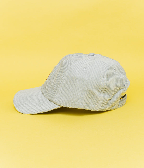 P.A.M. "GESTURES CORD CAP" SKY GREY - WEAREALLANIMALS