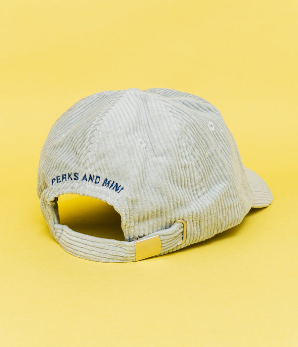 P.A.M. "GESTURES CORD CAP" SKY GREY - WEAREALLANIMALS