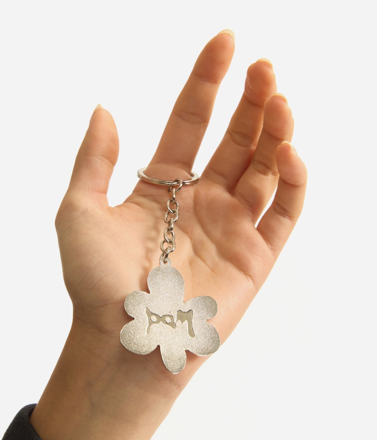 P.A.M. "GESTURES METAL KEYRING - PINK" PINK ICING - WEAREALLANIMALS