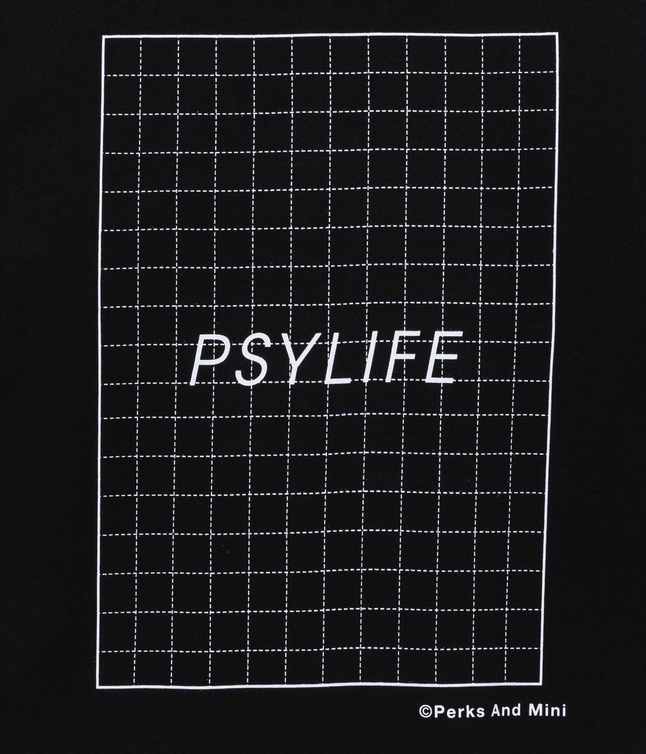 P.A.M. "GRIDS LS TEE" BLACK - WEAREALLANIMALS