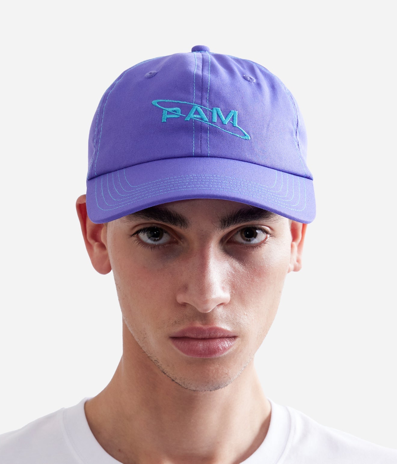 P.A.M. "IN THE GLOW BASEBALL CAP" PURPLE - WEAREALLANIMALS