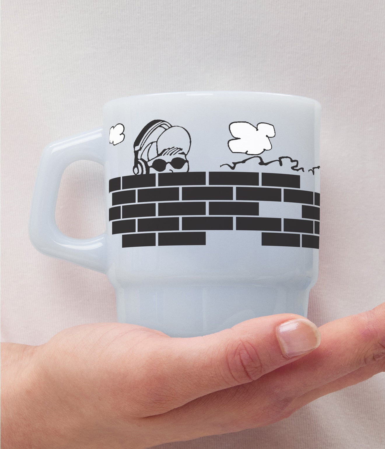 P.A.M. "KILROY MUG" BLUE - WEAREALLANIMALS