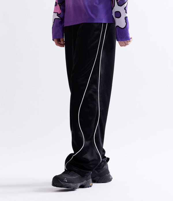 P.A.M. "LUNACY MIRAGE TRACK PANTS" BLACK - WEAREALLANIMALS