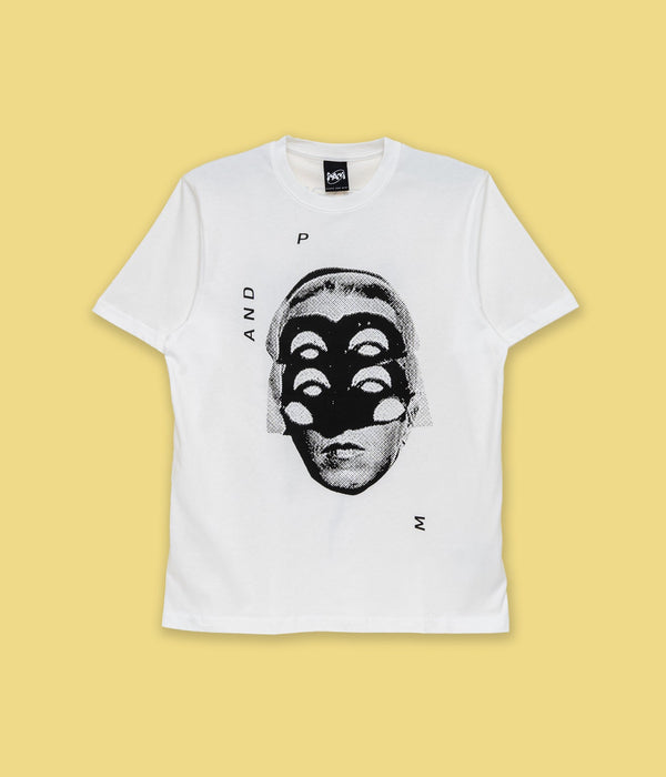 P.A.M. "POAM SS TEE" WHITE - WEAREALLANIMALS