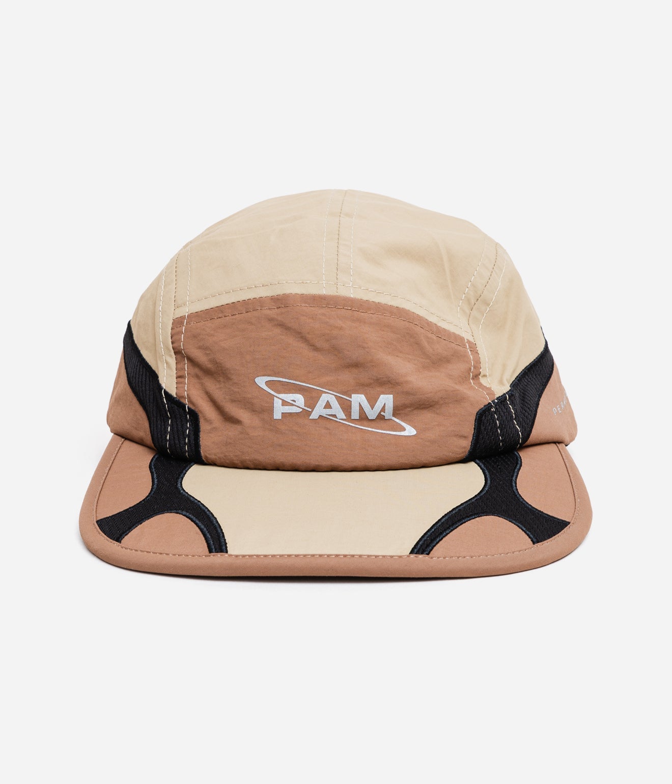 P.A.M. "SHARD LEGIONNAIRES 5 PANEL CAP" BROWN/BLACK - WEAREALLANIMALS