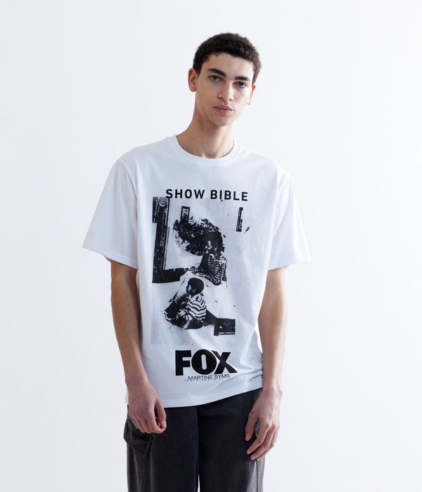 P.A.M. "SHOW BIBLE SS TEE - MARTINE SYMS" WHITE - WEAREALLANIMALS