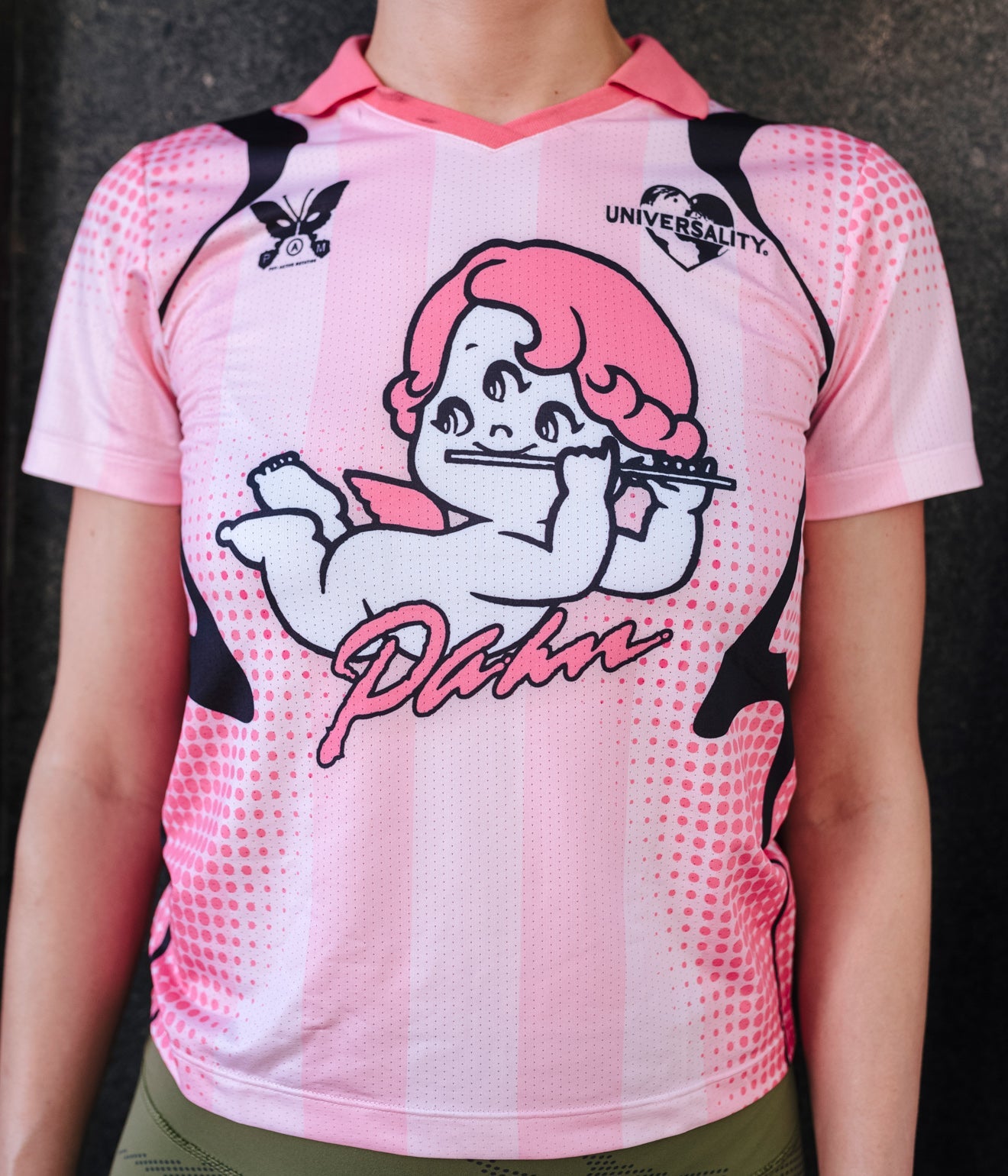 P.A.M. WOMEN "FLUTES OF PAN SOMA JERSEY" PINK ICING - WEAREALLANIMALS