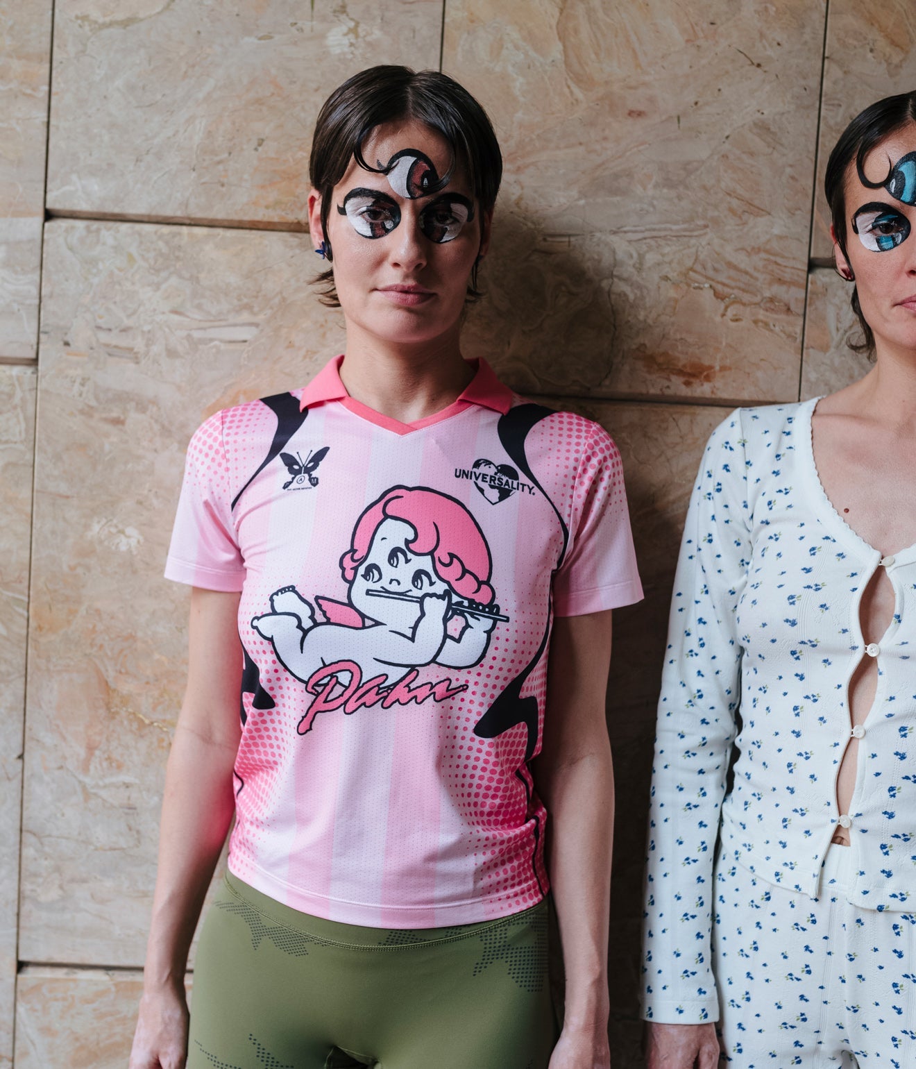 P.A.M. WOMEN "FLUTES OF PAN SOMA JERSEY" PINK ICING - WEAREALLANIMALS