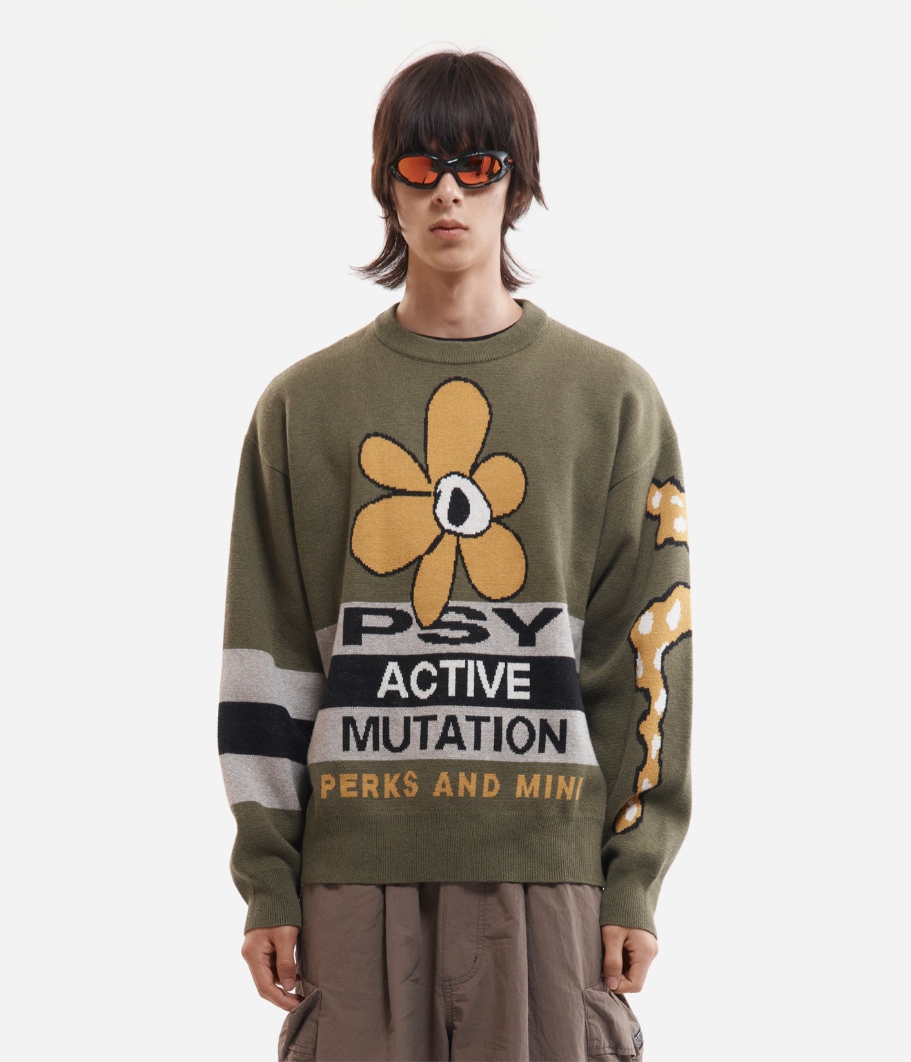 P.A.M. "WORLD MELT KNIT CREWNECK" - WEAREALLANIMALS