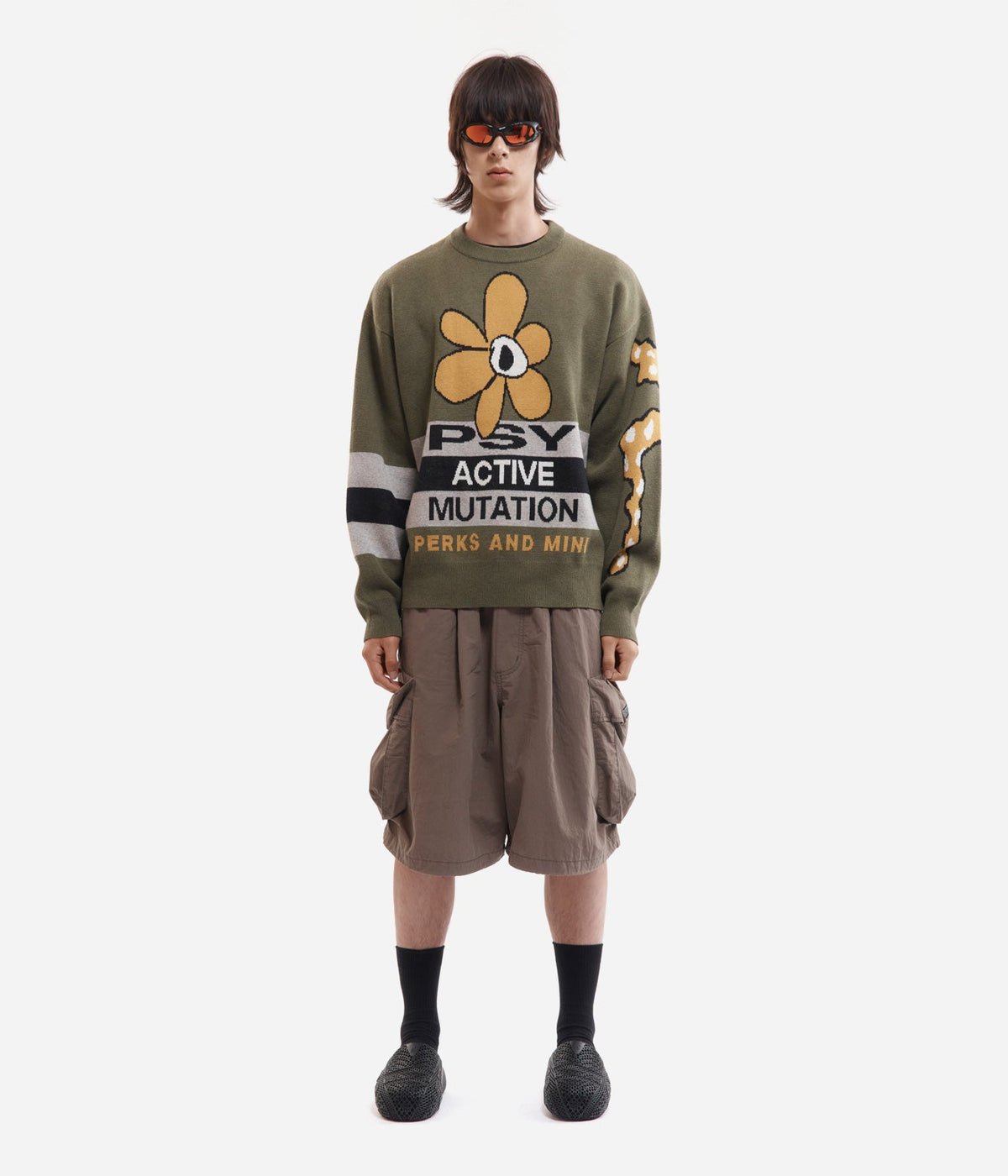 P.A.M. "WORLD MELT KNIT CREWNECK" - WEAREALLANIMALS