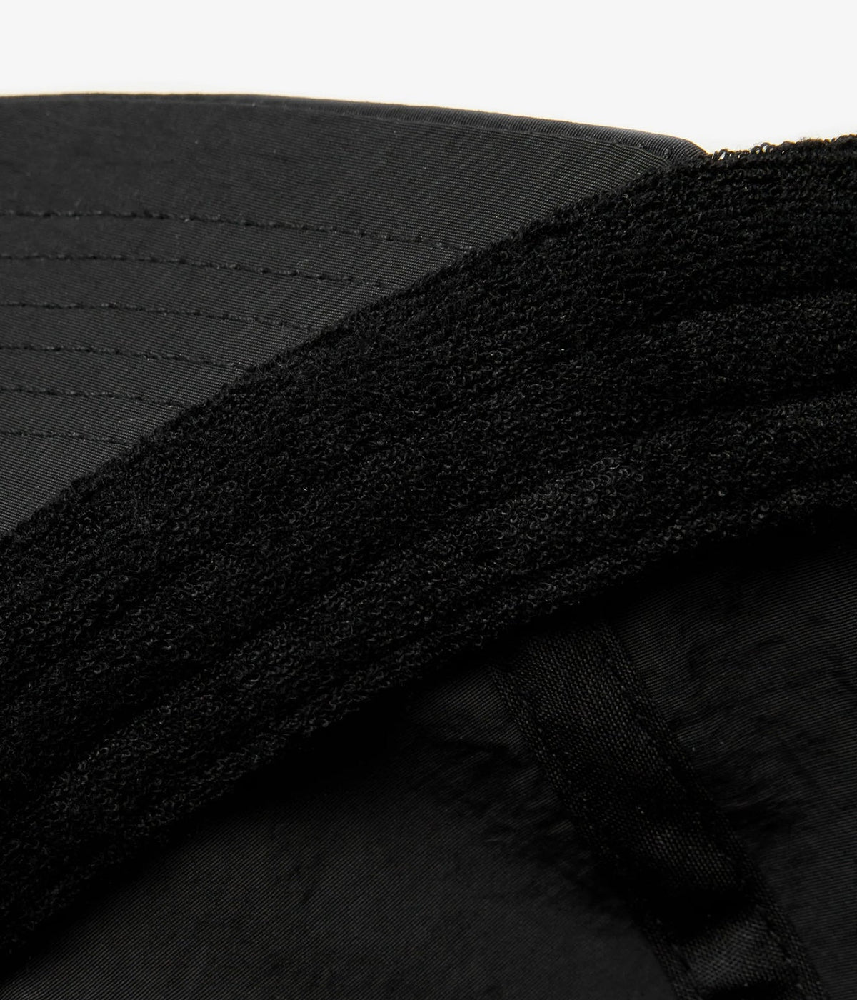 parr "6 panels spoon bill cap" Black - WEAREALLANIMALS