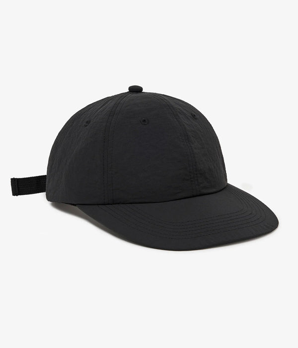 parr "6 panels spoon bill cap" Black - WEAREALLANIMALS