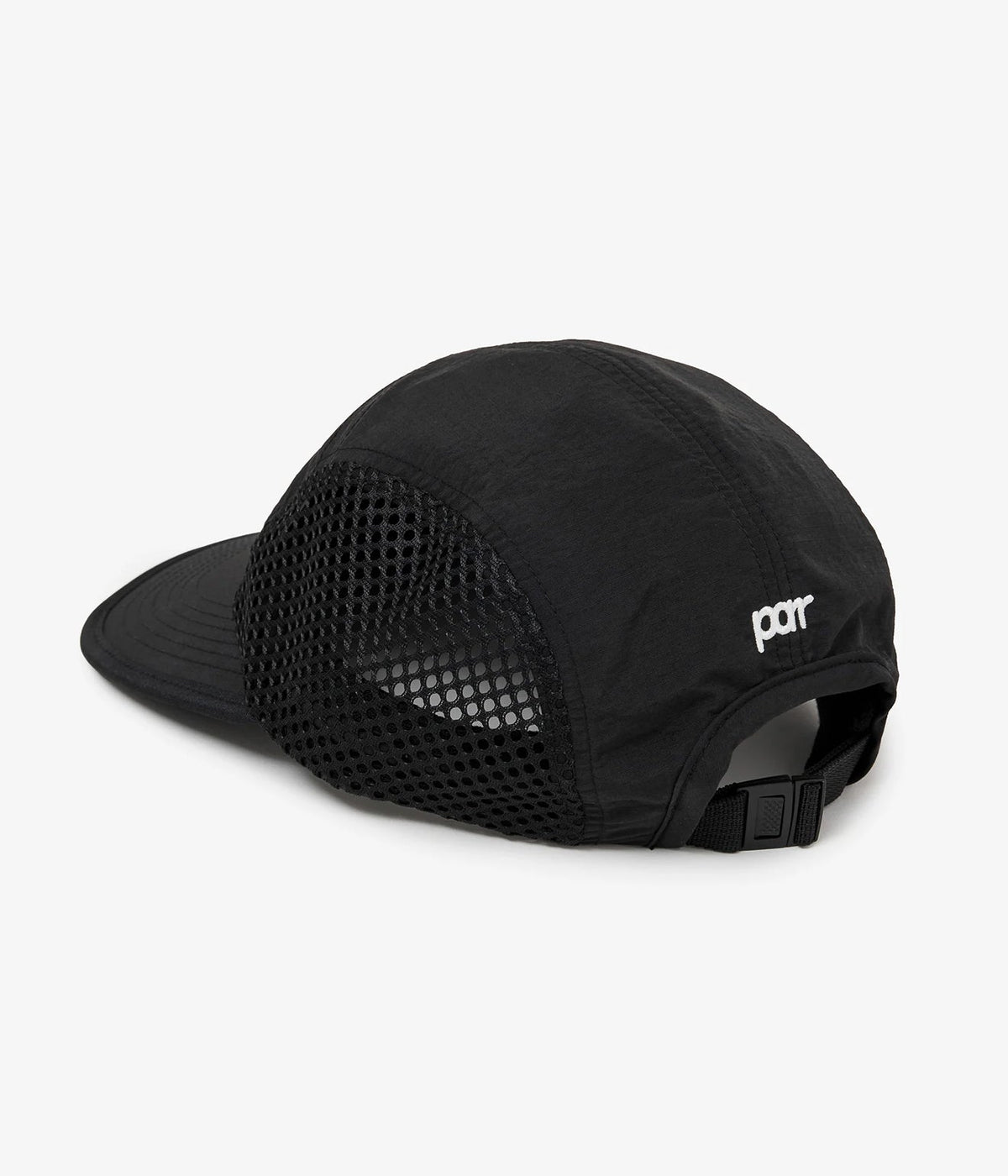 parr "side mesh spoon bill cap" Black - WEAREALLANIMALS