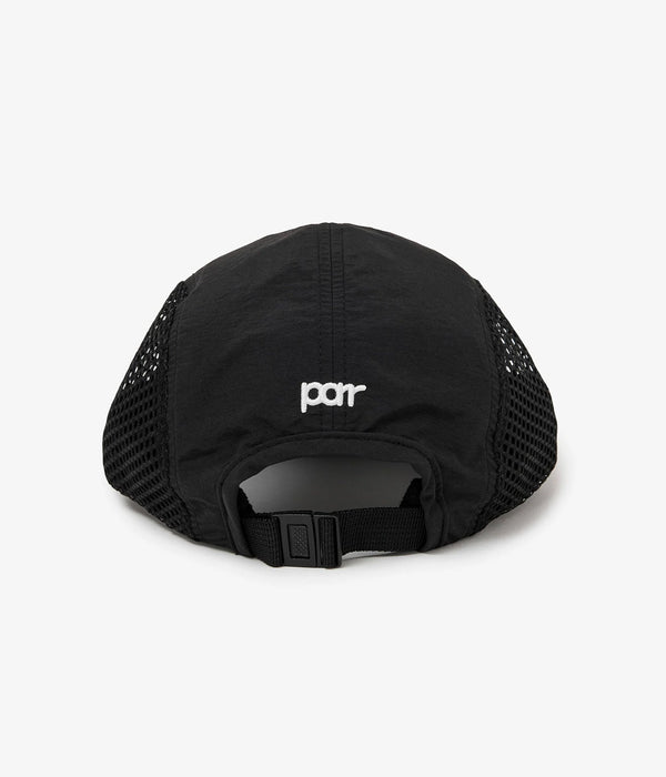 parr "side mesh spoon bill cap" Black - WEAREALLANIMALS