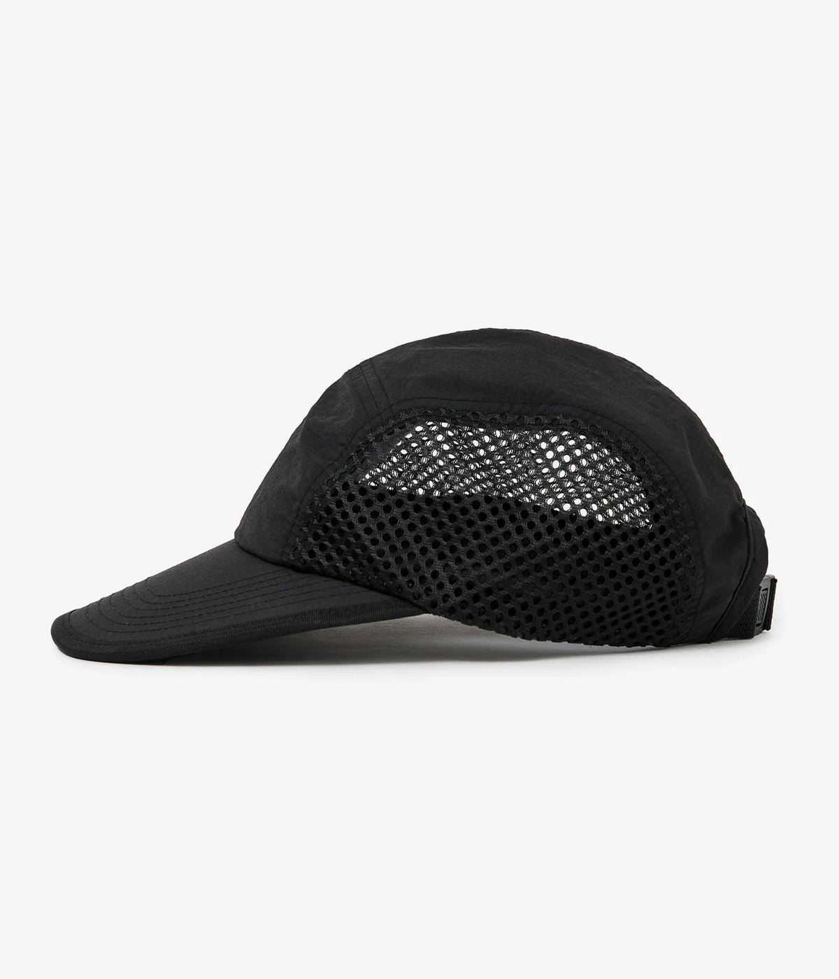 parr "side mesh spoon bill cap" Black - WEAREALLANIMALS