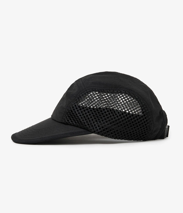 parr "side mesh spoon bill cap" Black - WEAREALLANIMALS