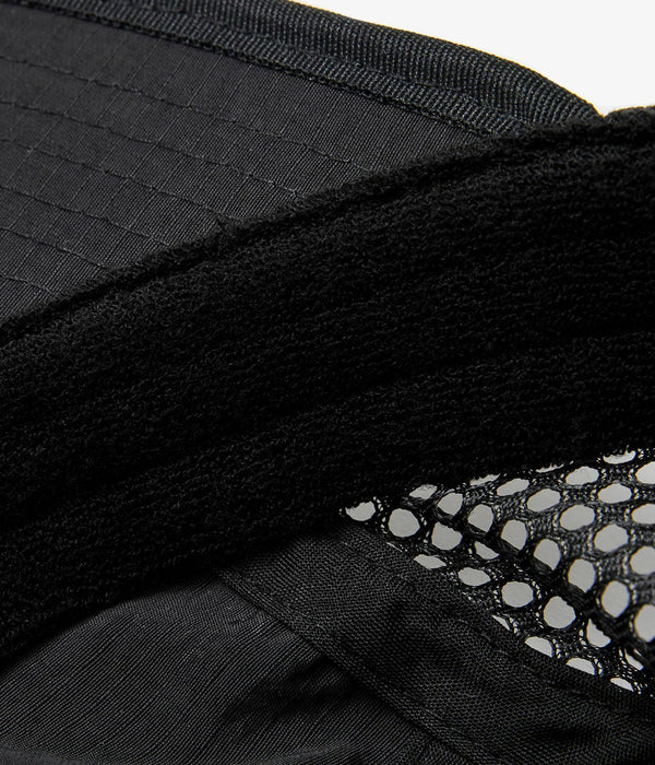 parr "side mesh spoon bill cap" Black - WEAREALLANIMALS