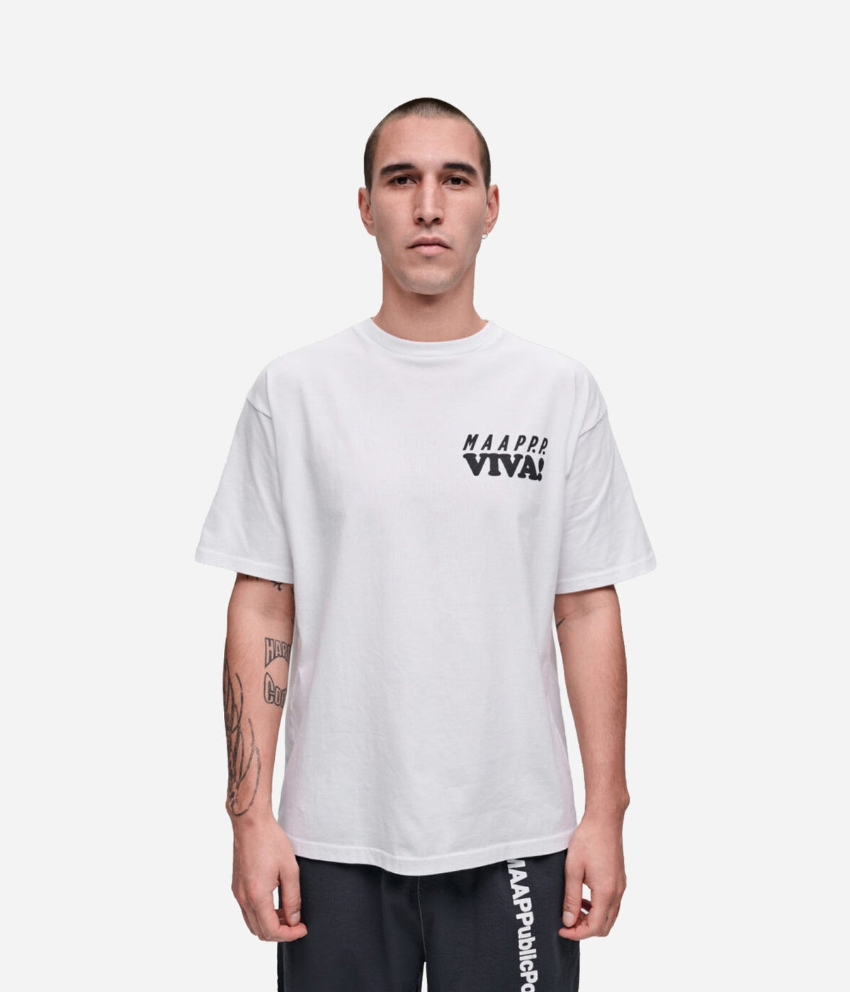Public Possession & MAAP "Dolce Vita" T-Shirt White - WEAREALLANIMALS