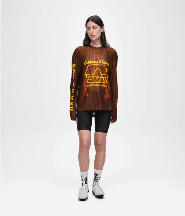 Public Possession & MAAP "MESH" LS Tee Brown - WEAREALLANIMALS
