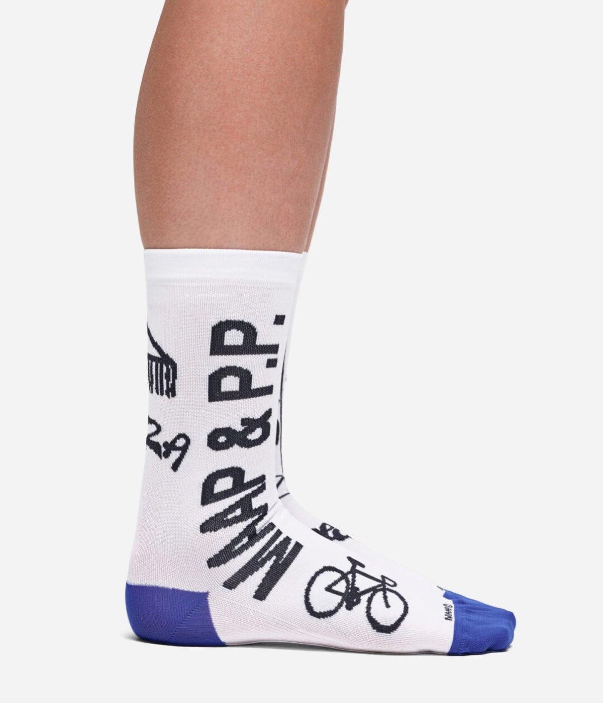 Public Possession & MAAP "TEAM" Sock White - WEAREALLANIMALS