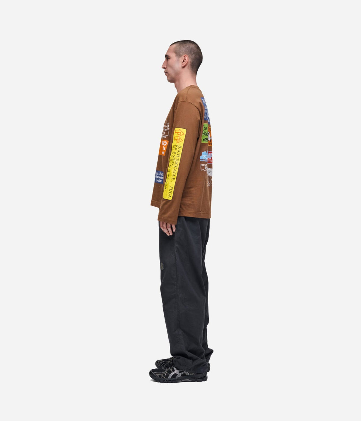 Public Possession & MAAP "Trail" Longsleeve Brown - WEAREALLANIMALS