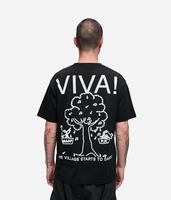 Public Possession & MAAP "VIVA!" T-Shirt Black - WEAREALLANIMALS