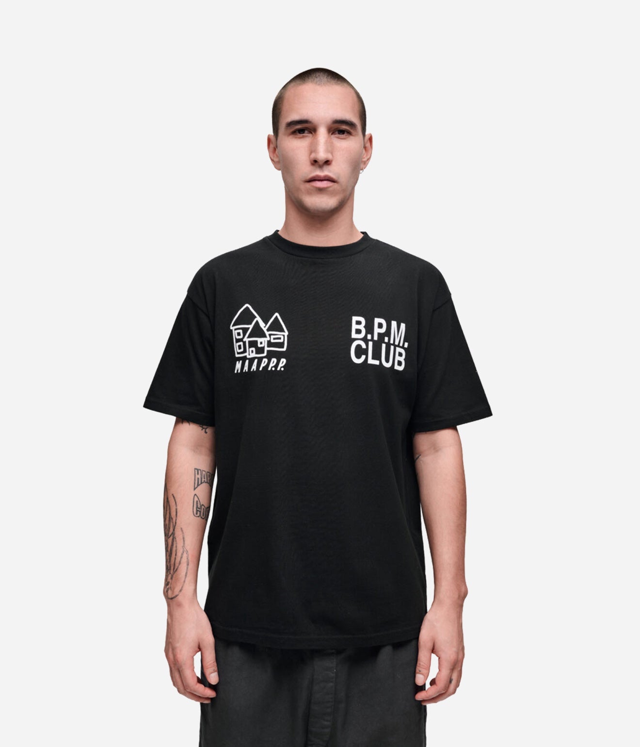 Public Possession & MAAP "VIVA!" T-Shirt Black - WEAREALLANIMALS