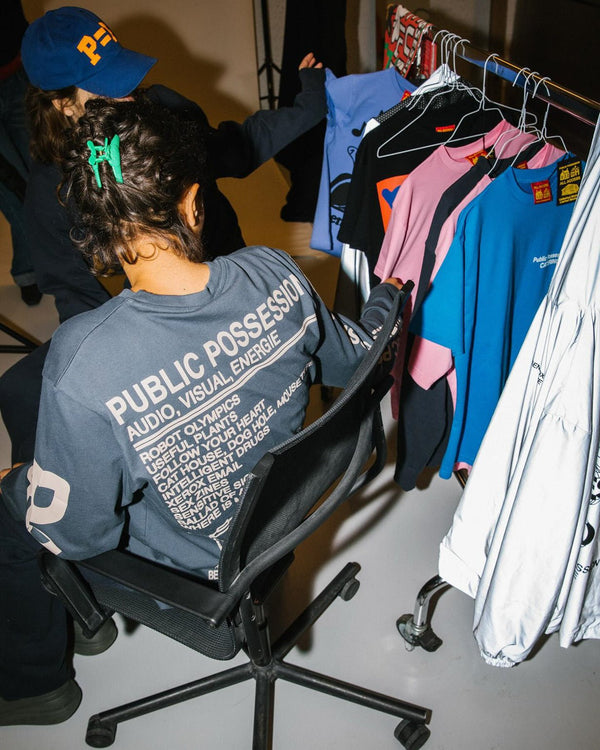 Public Possession "PLANET PP LONGSLEEVE" INDIA INK - WEAREALLANIMALS